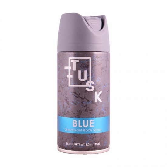 Tusk Deodrant Body Spray 150ml Blue