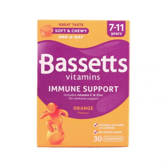 Bassetts Vitamins 30's - 7-11 Years Immune Support