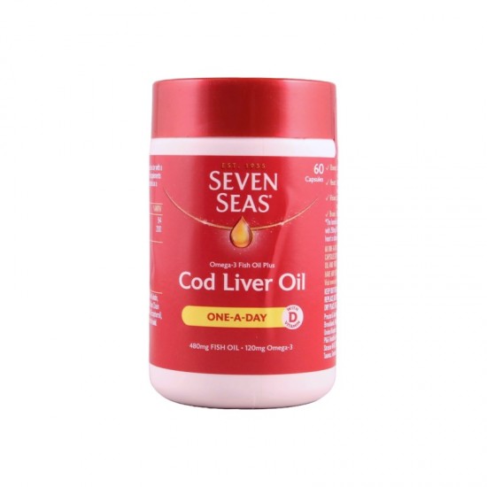 Seven Seas Cod Liver Oil Capsules 60's*