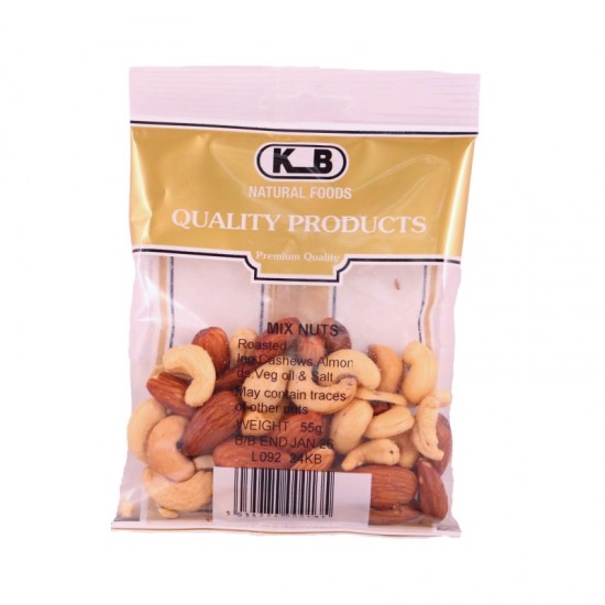 KB Nut Bags 75g Mixed Nut