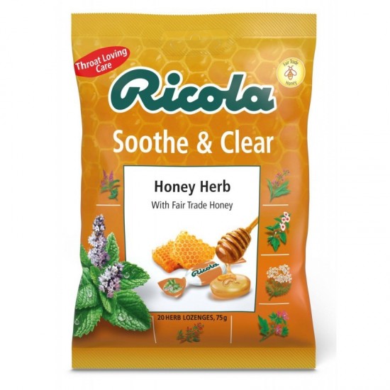 ** Ricola Bags 75g Honey Herb