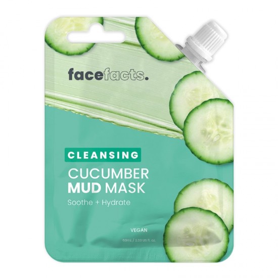 Face Facts Mud Mask 60ml - Cucumber