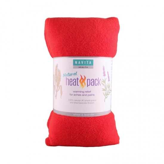 Navita Health Heat Pack Fleece Red