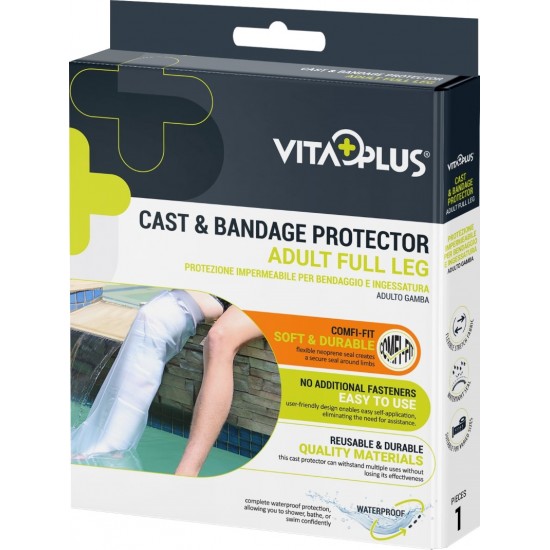 VitaPlus Cast & Bandage Protector - Comfi Fit - Adult Full Leg