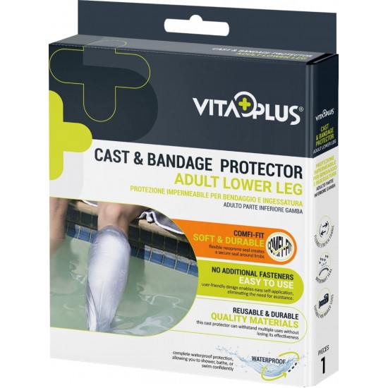 VitaPlus Cast & Bandage Protector - Comfi Fit - Adult Lower Leg