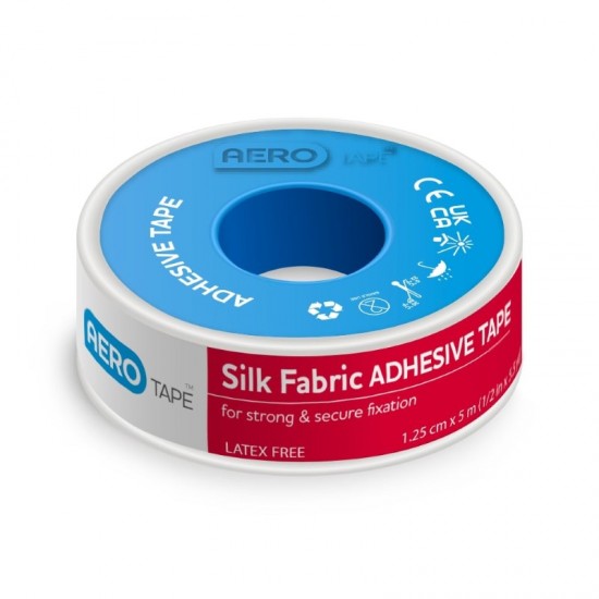 AeroTape Silk Fabric Adhesive Tape 1.25cm x5m