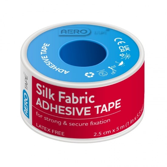 AeroTape Silk Fabric Adhesive Tape 2.5cm x5m