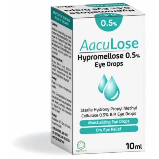 AacuLose Hypromellose Eye Drops 10ml 0.5%