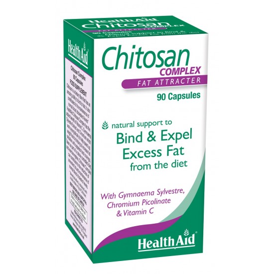 Healthaid Chitosan Complex (Fat Attractors) Capsules 90's