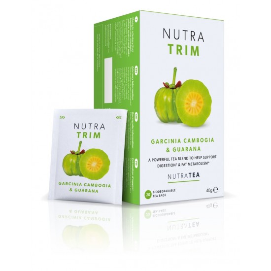 Nutratea Biodegradable Tea Bags 20's Nutra Trim Garcinia Cambogia