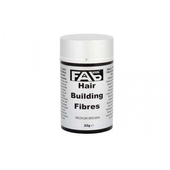 Fab Hair Building Fibres 22g Medium Brown