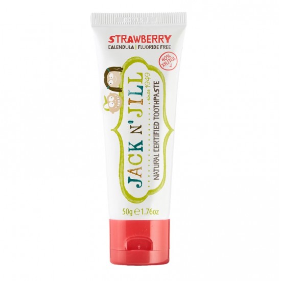 Jack 'N' Jill Natural Toothpaste 50g Strawberry