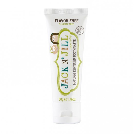 Jack 'N' Jill Natural Toothpaste 50g Flavour Free