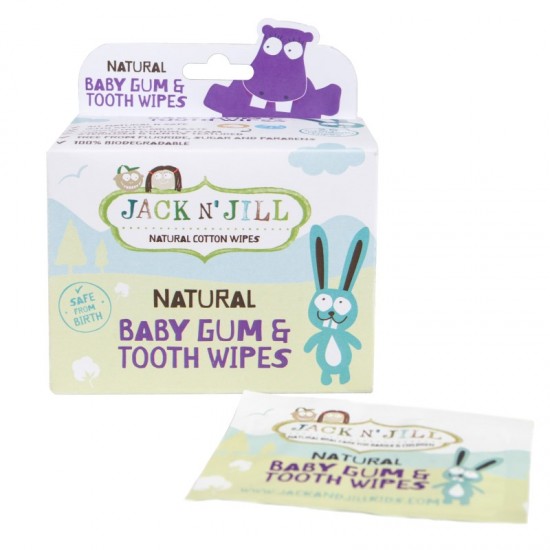 Jack 'N' Jill Baby Gum & Tooth Wipes 25's