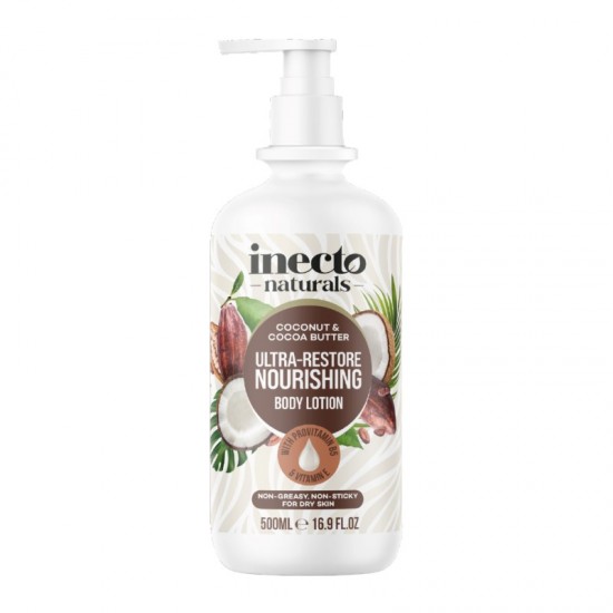 Inecto Naturals Body Lotion 500ml Coconut & Cocoa Butter*