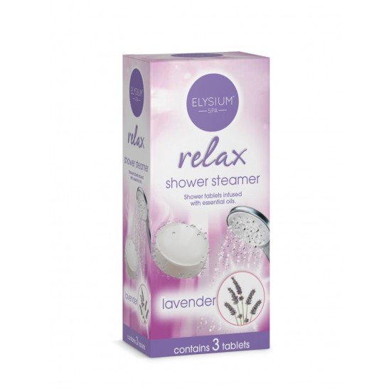 Elysium Ess Oil Shower Steamer 3's - Relax (Lavender)