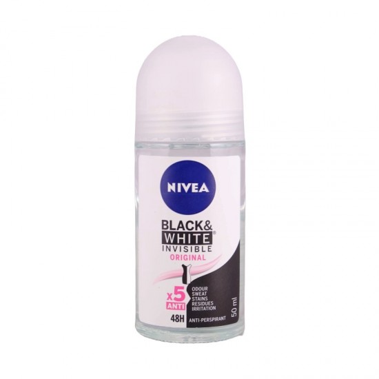 Nivea Roll-on 50ml Black & White Invisible Clear