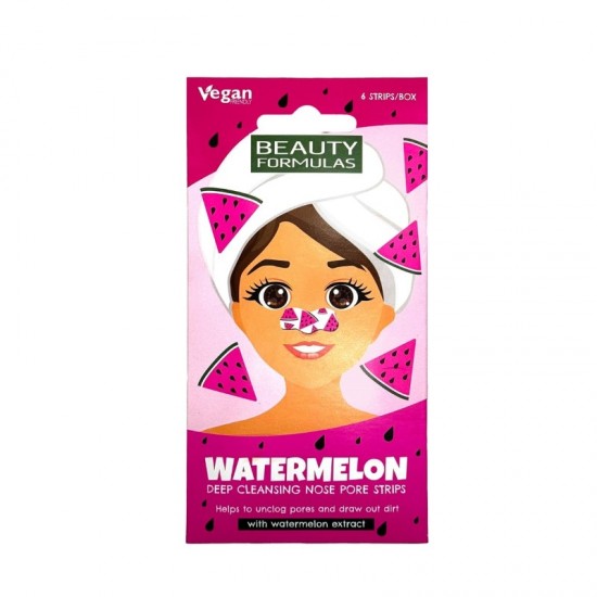 BF Watermelon Nose Pore Strips 6's