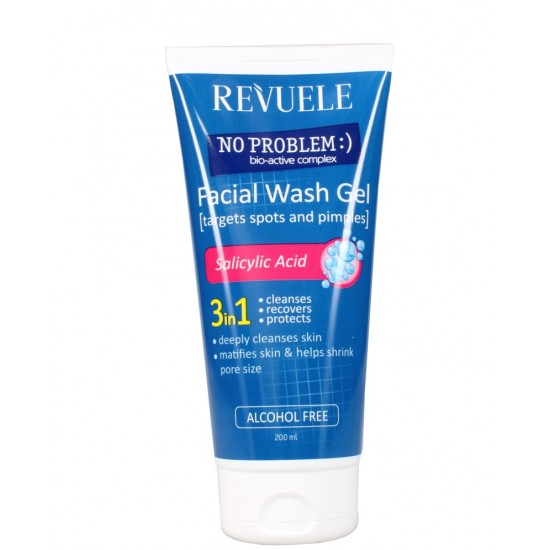 Revuele No Problem Facial Wash Gel 200ml with Salicylic Acid