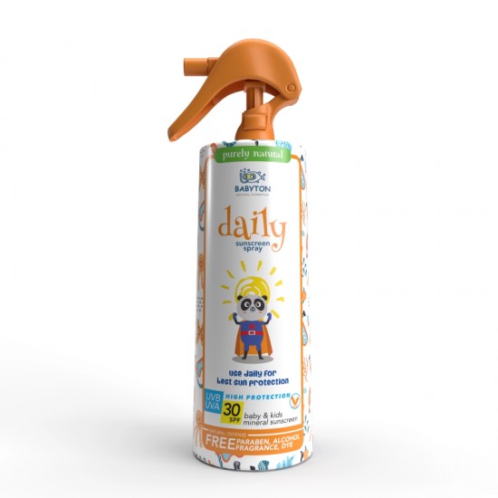 Babyton Kids Natural Sunscreen Spray 200ml