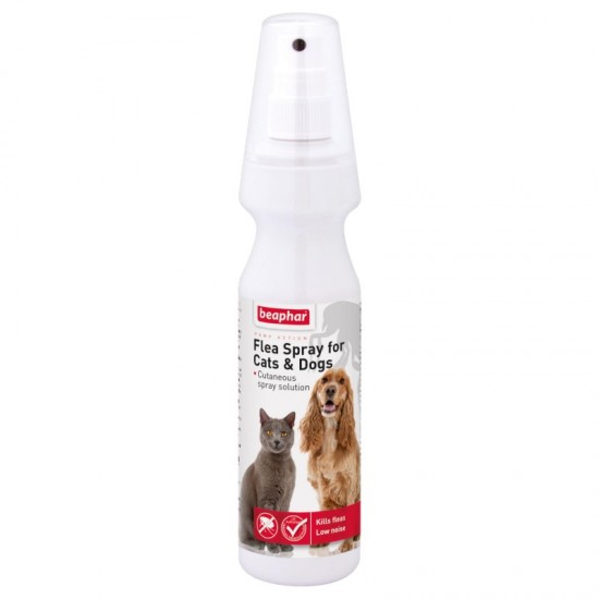 Beaphar Flea Spray for Cats and Dogs