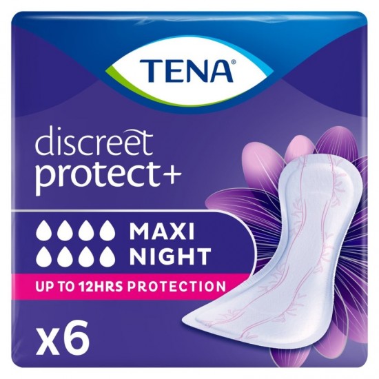 Tena Discreet Pads Maxi Night 6's