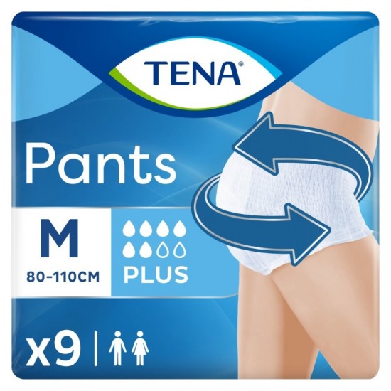 Tena Incontinence Pants Plus Size Medium 9's