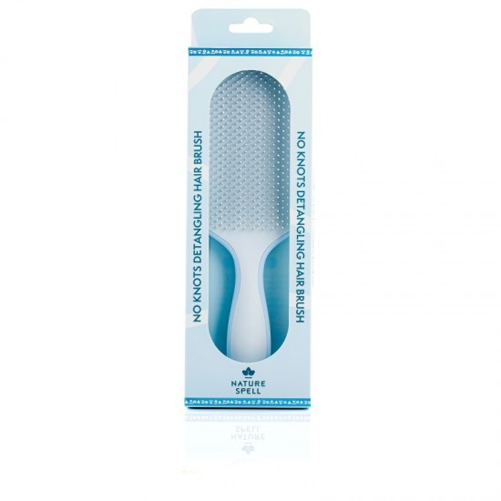 Nature Spell No Knots Detangling Hair Brush Blue