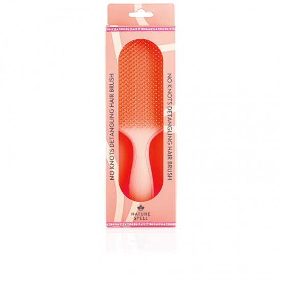 Nature Spell No Knots Detangling Hair Brush Pink