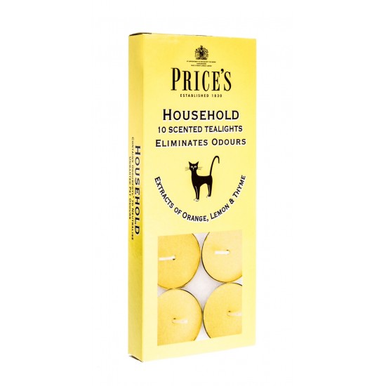 Prices Scented Tealights 10's Household*