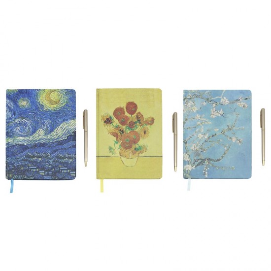 Van Gogh Notebook & Pen Assorted LP74841