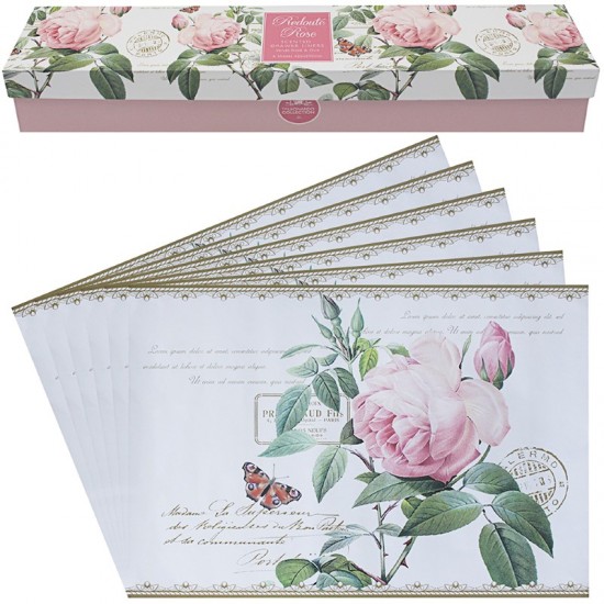 **Redoute Rose Drawer Liners LP75197 DUE MID MARCH